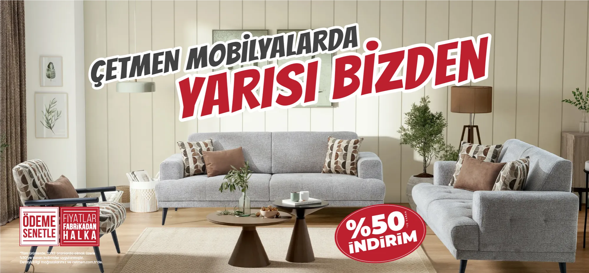 Mobilya %50
