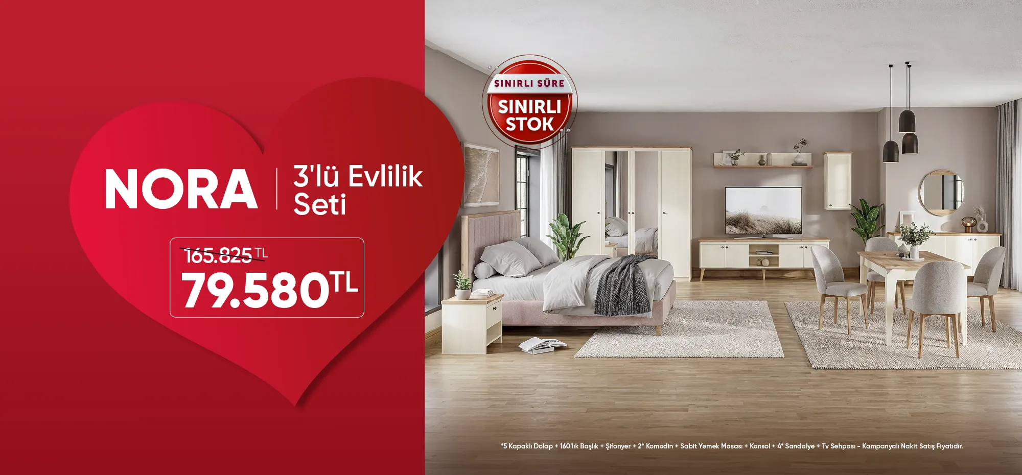 nora evlilik seti