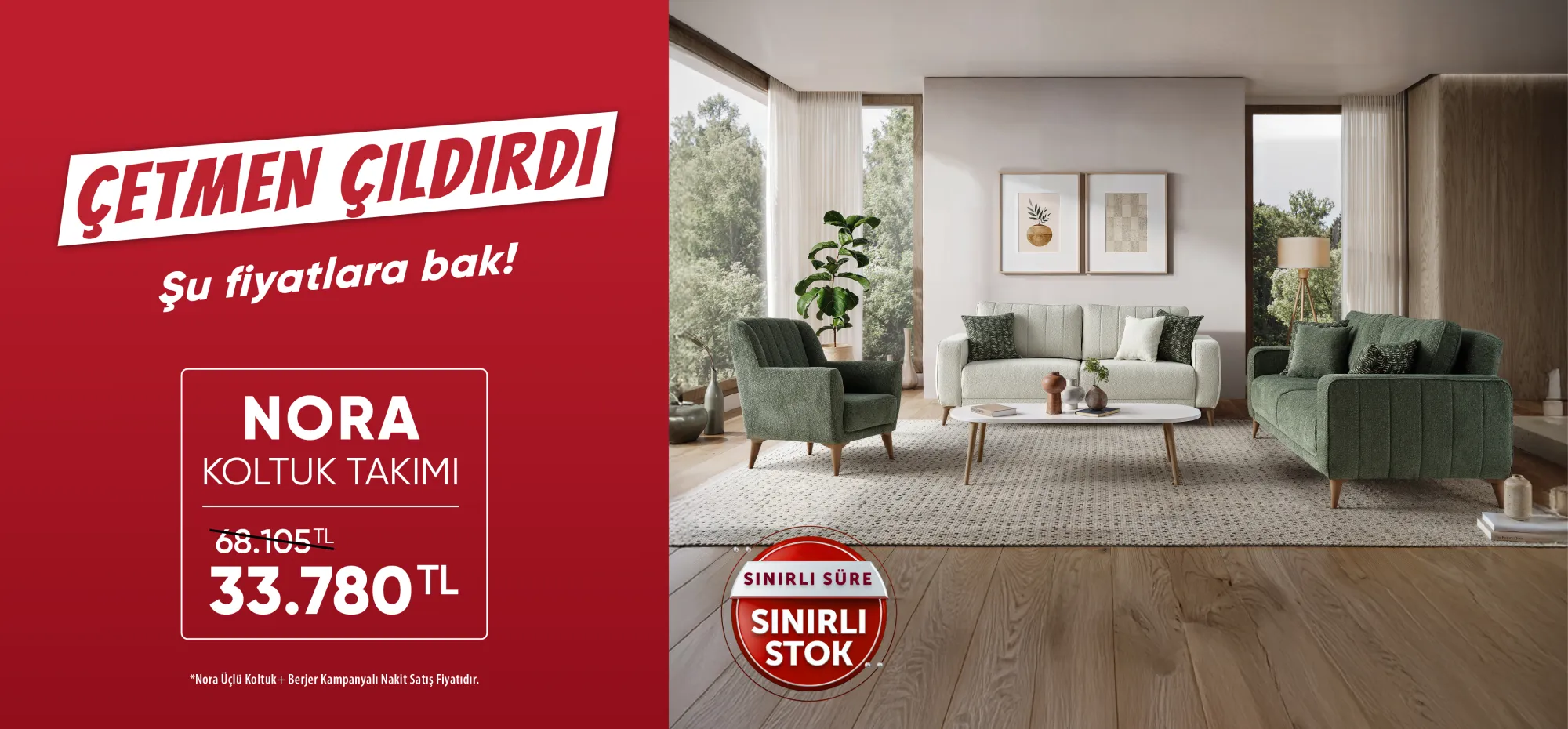 nora koltuk takımı