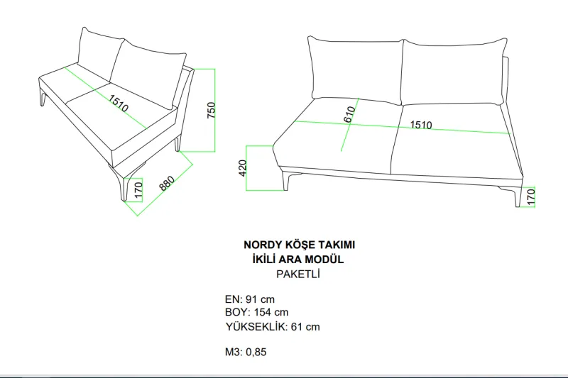 nordy ikili ara teknik