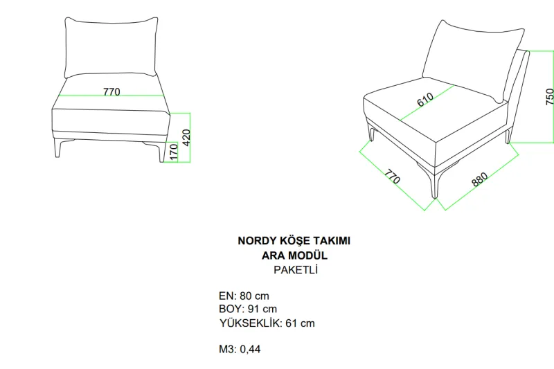nordy ara modül teknik