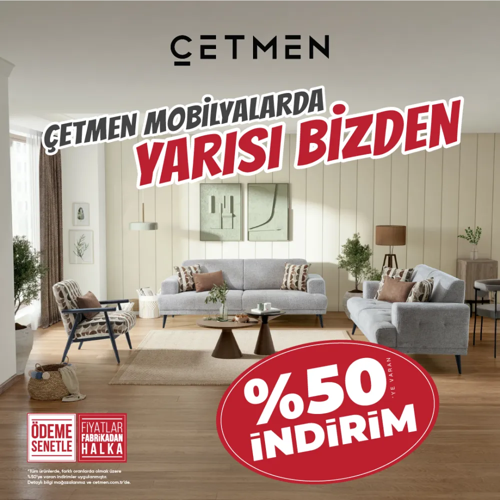Mobilya %50