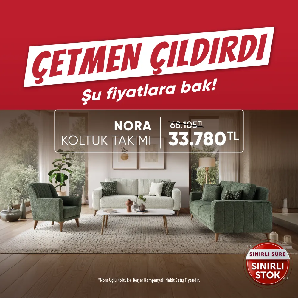 nora koltuk takımı